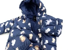 Name It dark denim dyreprint køredragt